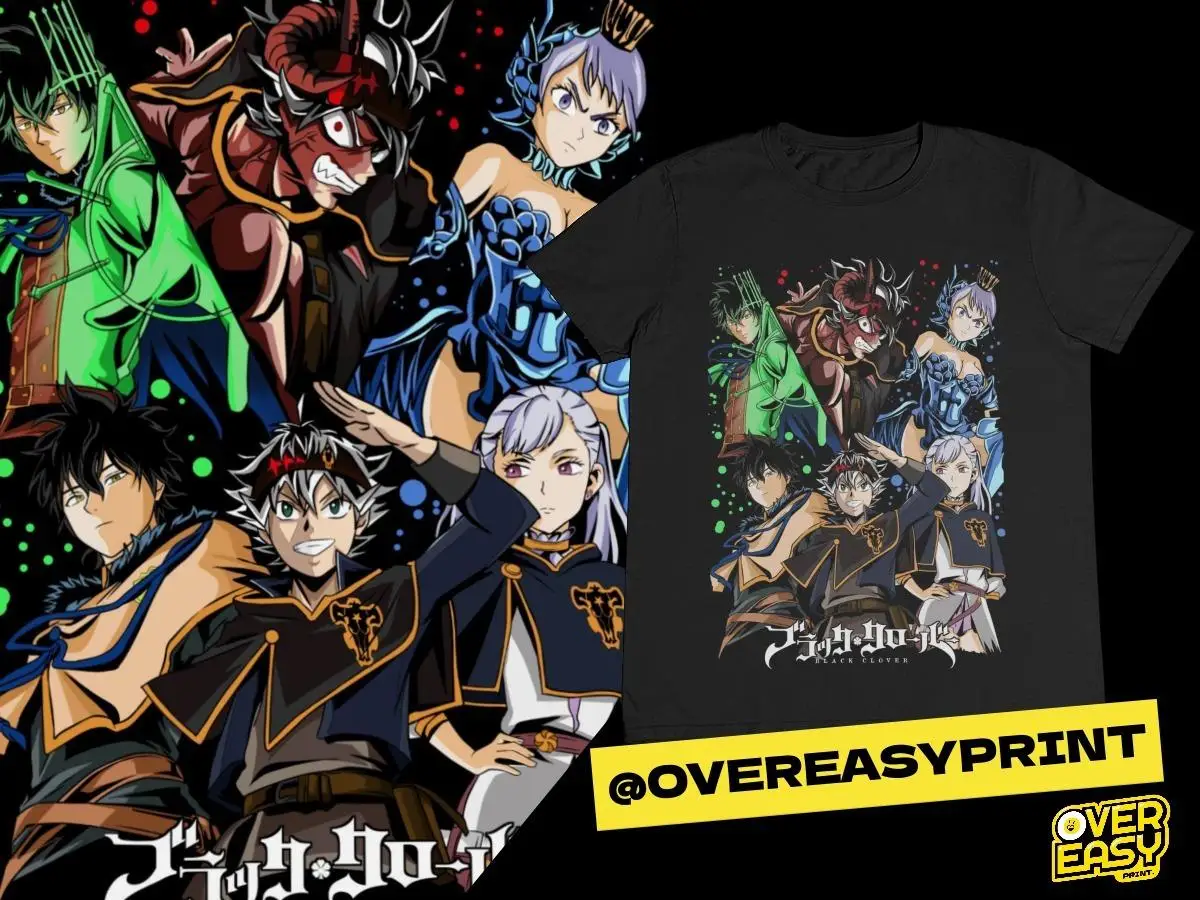 

Black Clover Anime Fanart T-Shirt