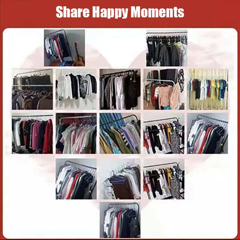 Kleidung Rack Doppel Pole Kleiderbügel Kleiderbügel Kleiderbügel Kleiderbügel Lagerung Rack Boden Kleiderbügel Lagerung Rack Kleidung Pferd Möbel Haushalt