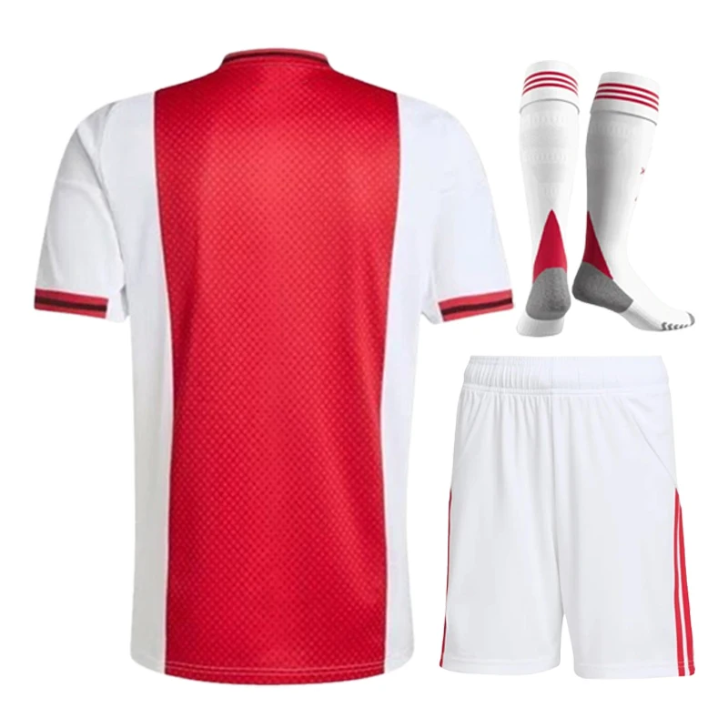 Nieuw AjaxEs shirtset 2025/2026 op maat gemaakt voetbaltenue voor kinderen/volwassenen, hoge kwaliteit