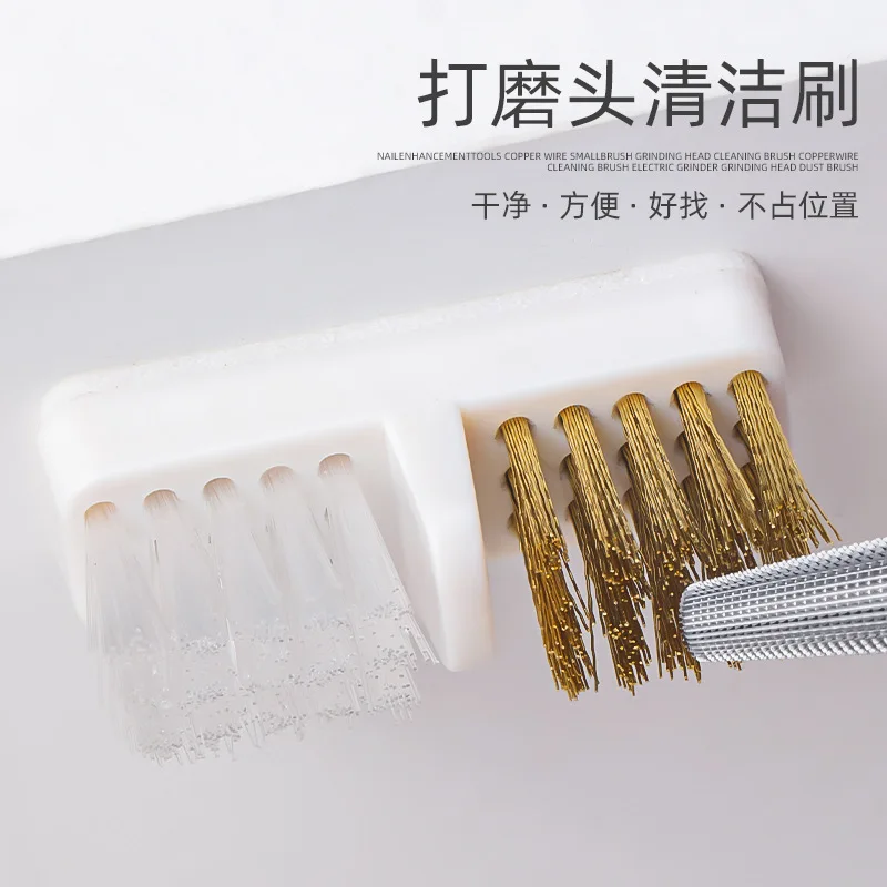 

Electric Manicure Drills Nail Cleaning Polishing Head Brush Polishing Head Clean Tool