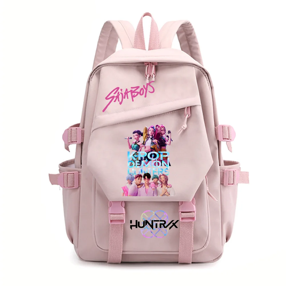 

Anime K-Pop: Demon Hunters Cosplay Backpacks Mira Rumi Zoey School Bags Saja Boys Travel Backpack Halloween Costume Accessories