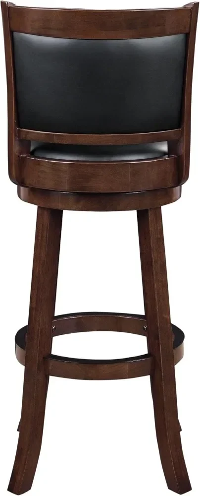 مقاعد Boraam Counter Stools Augusta مقعد بار طويل جدًا، مقاعد بار كابتشينو للمطبخ