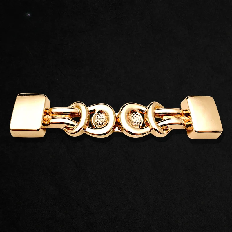 1pcs Elastic Waistband Belt Buckle Metal Spring Clip Buckles For Women Luxury Dress Girdle Clothing Jeans Strap Adjustment