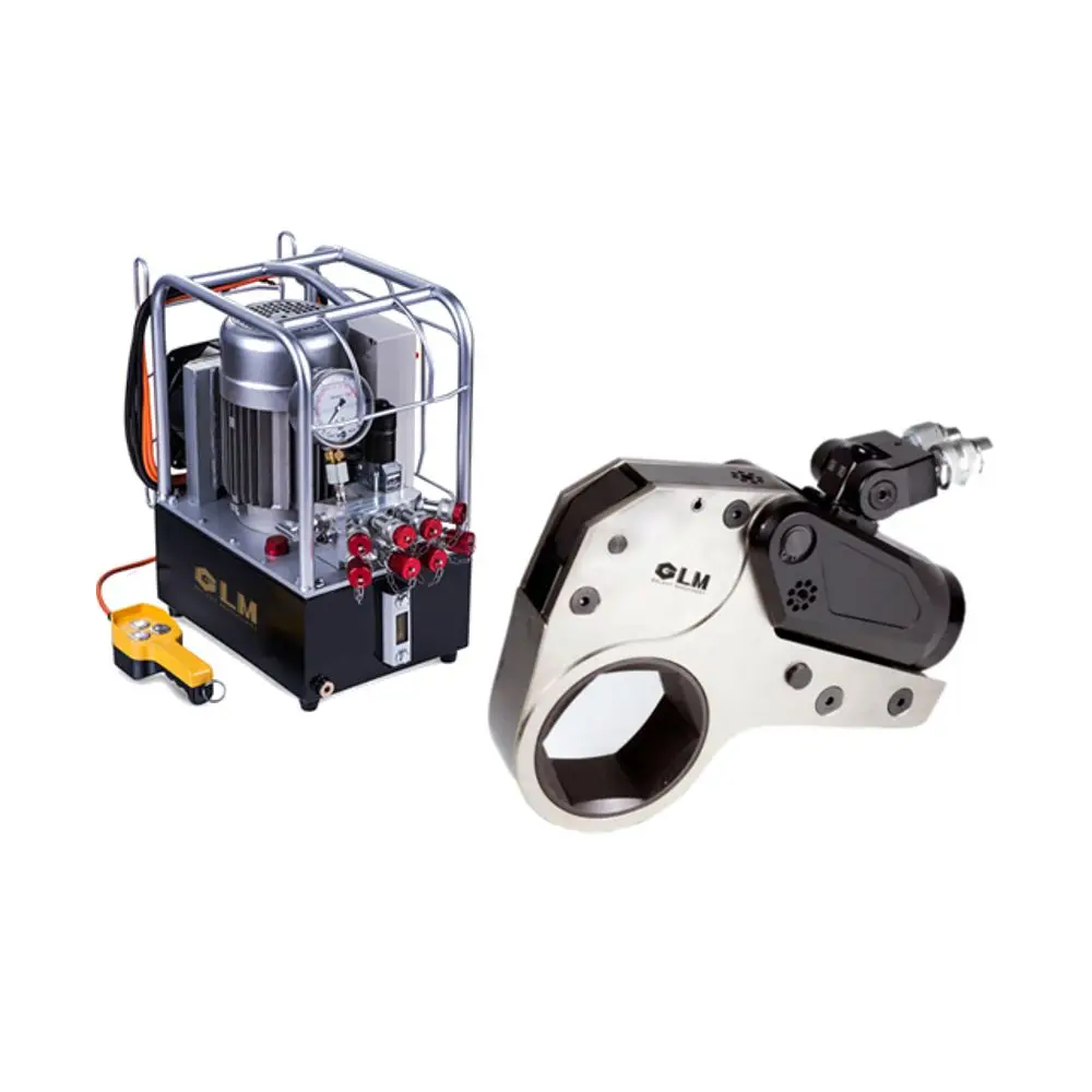 

High-Strength Hydraulic Tools Bolt Tightening Machine Low Profile Hollow Hydraulic Torque Wrench