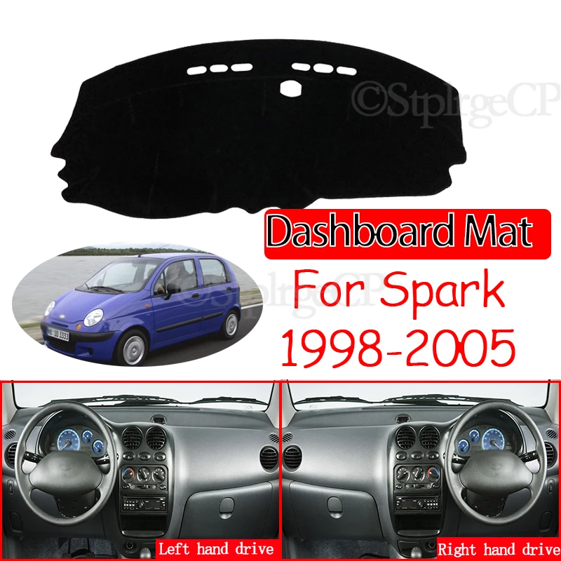 Anti-Slip Mat Dashboard Cover Pad Sunshade Dashmat Carpet Car Accessories 2002 2003 2004 for Chevrolet Spark 1998~2005 M100 M150