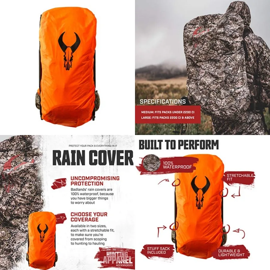 

Badlands Waterproof Rain Cover for Hunting Backpacks