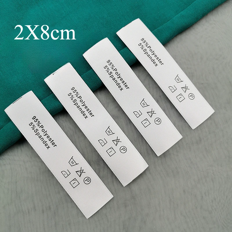 Clothing accessories spot washing label ribbon washing label   water mark