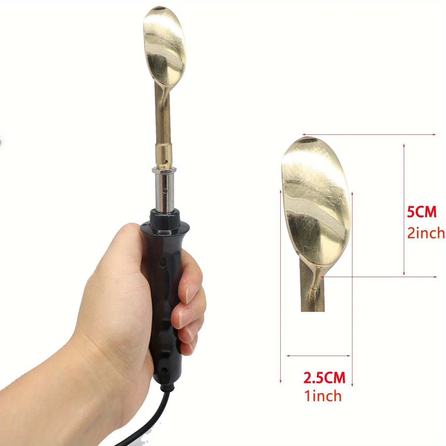 Electric Soldering Iron With Plastic Handle Flat Tip For Car Bumper Repair Auto Handheld Plastic Welding Machine