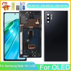 OLED Para Samsung Galaxy note 10 Plus Display note 10 + N975 LCD Touch Screen Digitador N975F Substituição