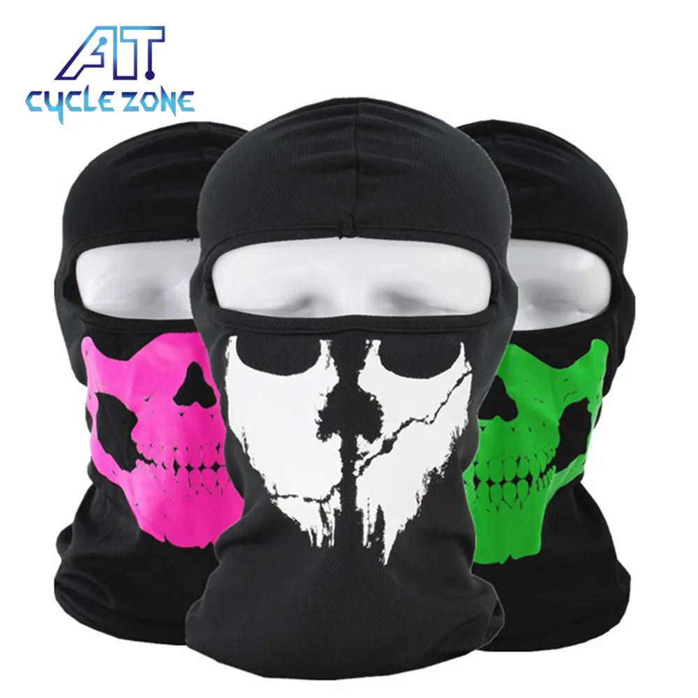 

Skull Balaclava Full Face Mask Windproof and Dust-Proof Men Bandana Neck Gaiter Motorcycle Mountain Bike Helmet Lining Balaclava