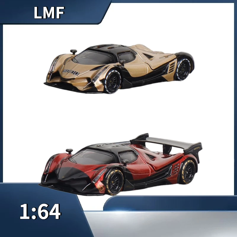 LMF 1:64 Devil # 16 Track Edition Engine Cover Openable Die Casting Alloy Car Model Adult Collection Ornament