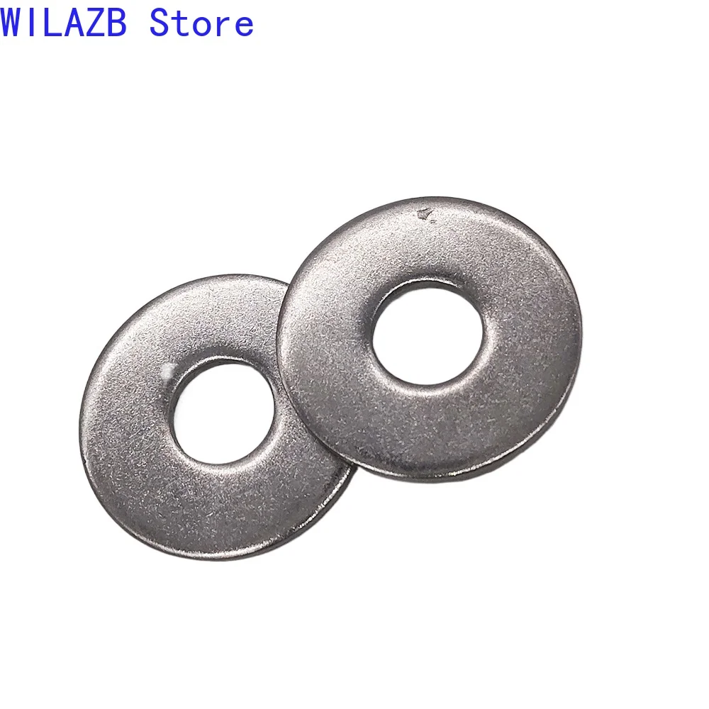 

1/50Pcs M3 M4 M5 M6 M8 M10 M12 M16 DIN9021 GB96 304 Stainless Steel Extra Large Oversize Wide Plain Gasket Shim Flat Washer