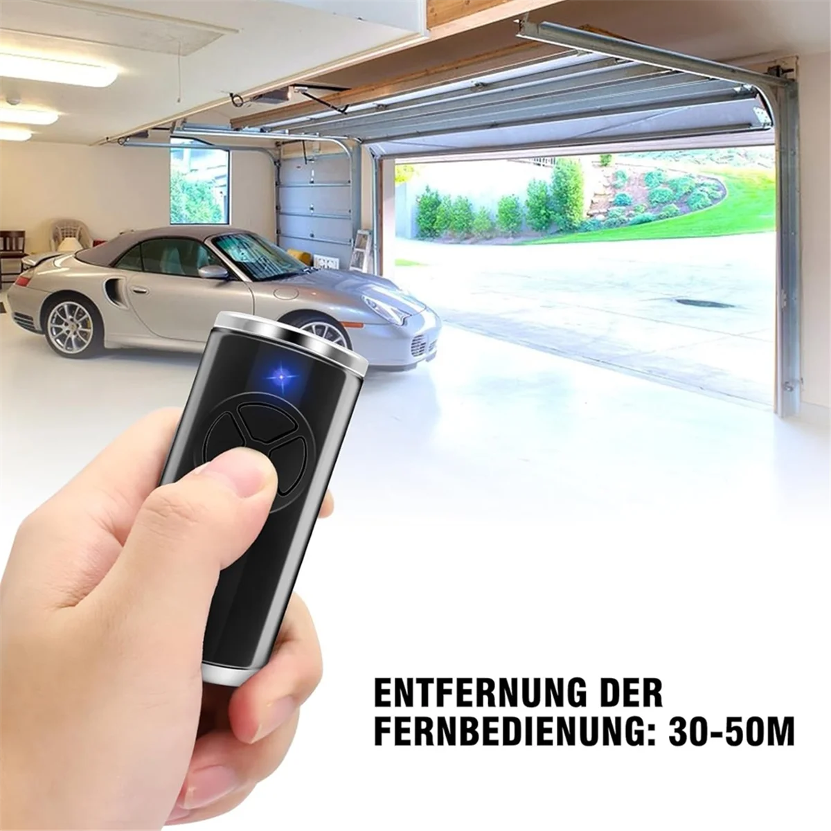 

New 868MHz Garage Door Opener, 2Pack Replacement Garage Door Openers for Hormann Handheld Transmitter HSE-4-868-BS