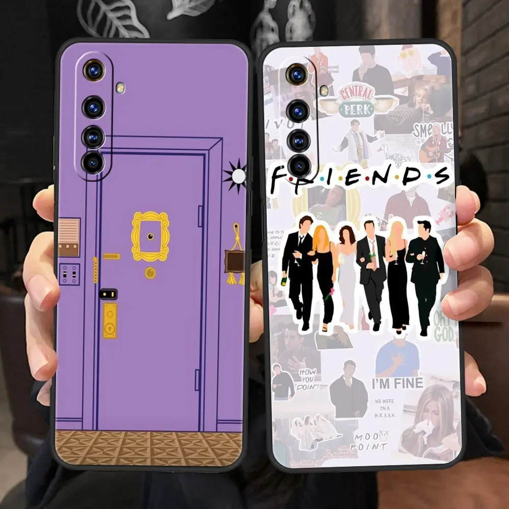 Central Perk Coffee friends tv show Case For Realme 11 10 9 8 5G 7 6 GT2 Pro Plus C21 C11 C25 C35 For Realme GT Neo 2 3 3T Cover