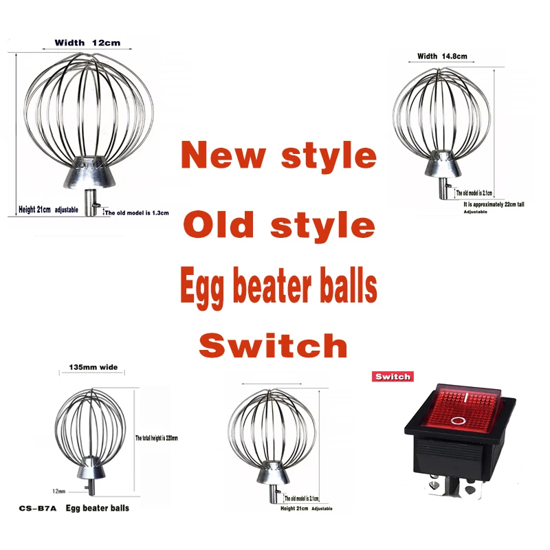 CS-B5A CS-B7A  Fresh milk machine Serve  Food blender Stirring ball Stainless steel egg balls Egg beater accessories