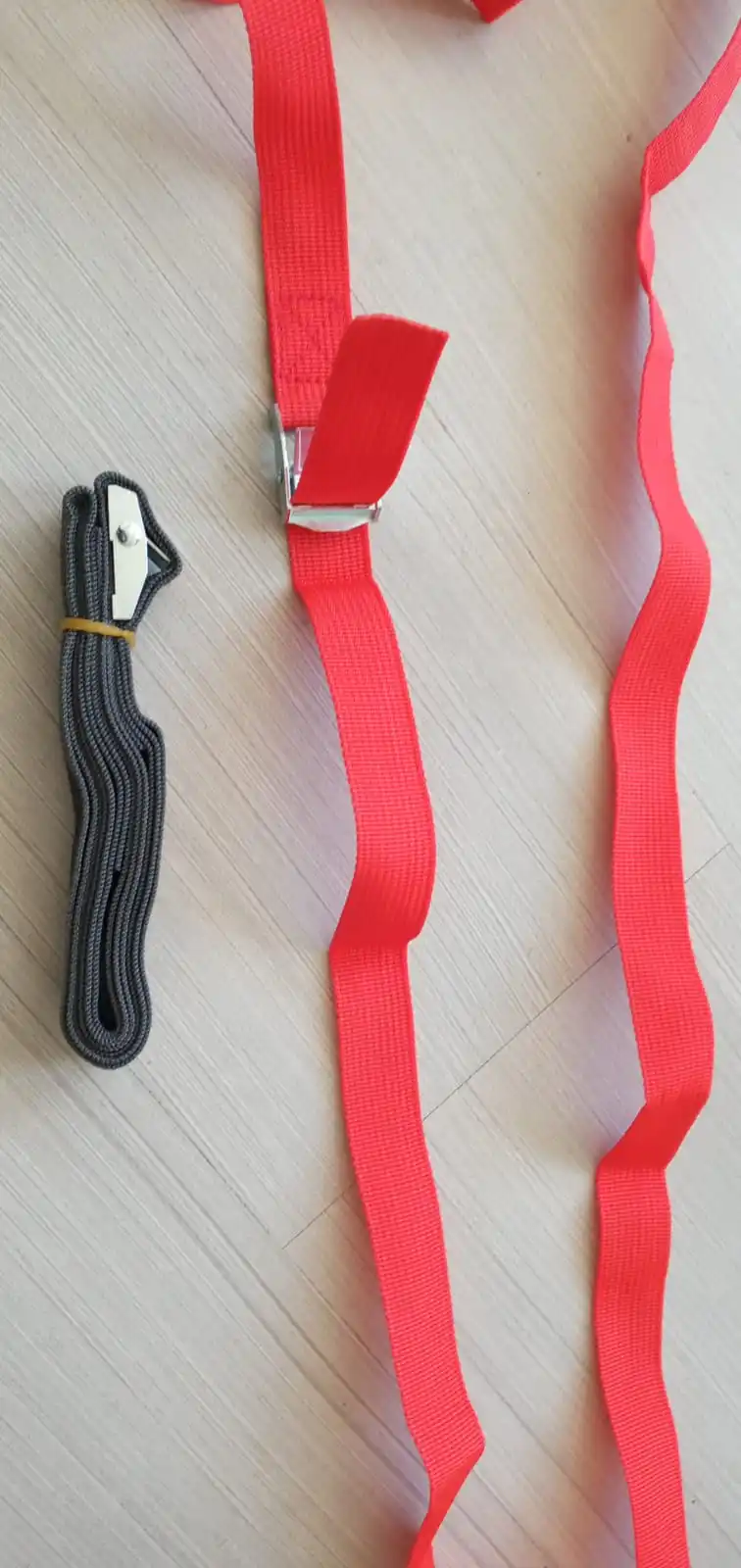 New 1M/2M/3M/4M/5M Black Buckle Tie-Down Belt Cargo Straps for Car Motorcycle Bike Metal Buckle Tow Rope Strong Ratchet Belt image 5