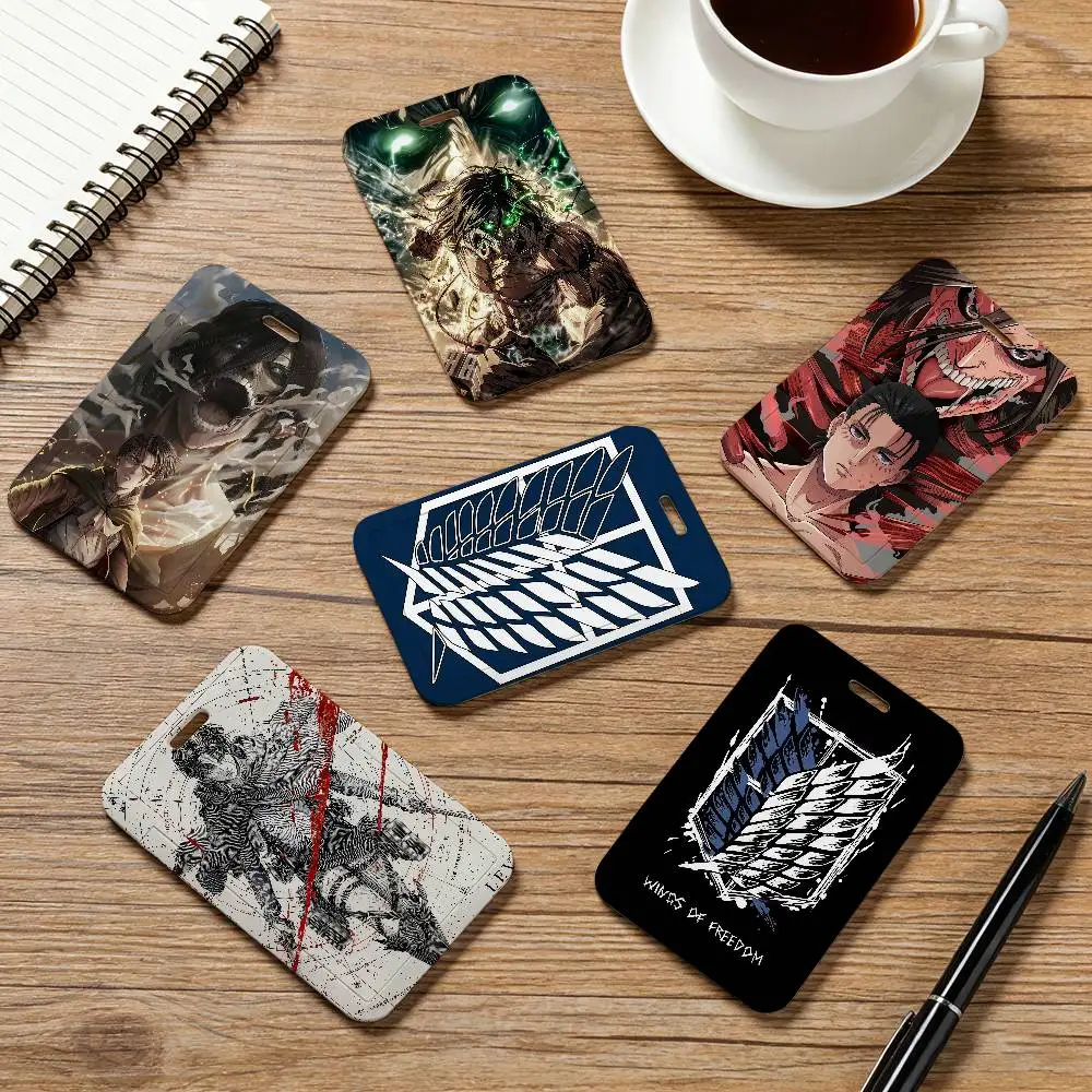 Anime A-Attack ON Titan Kartenhülle Visitenkartenetui Unisex Kreditkarten- und Ausweishalter