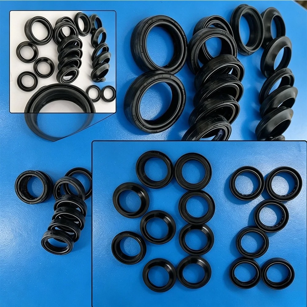 

4/8/16pc 45*57 45x57x11 45 57 11 Front Fork Damper Oil Dust Seal for TRIUMPH Speed Triple 955 1998-2004 2001 2002 2003 for Honda