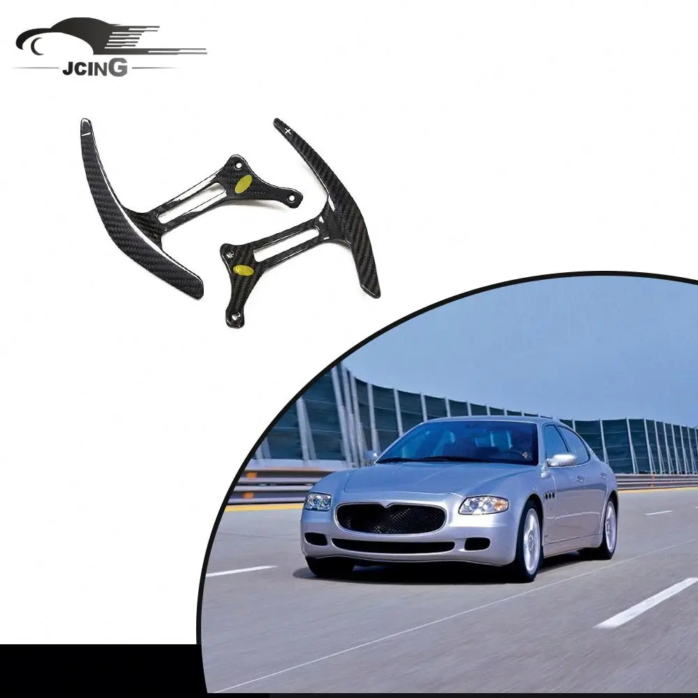 

Подходит для Maserati QUATTROPORTE GRAN CABRIO CRAN TURISMO, сухой руль из углеродного волокна, переключатель переключения передач 04-12