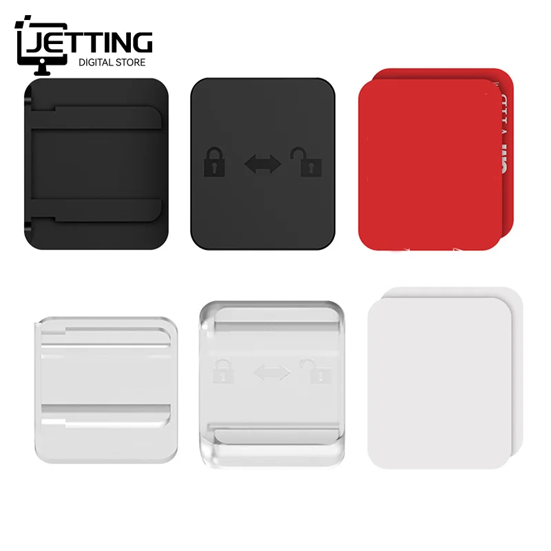 Car Toll Pass Holder Adhesive Sticky ETC Bracket Adhesive Removable Easy Installation Compact Toll Pass Holder For Windshield