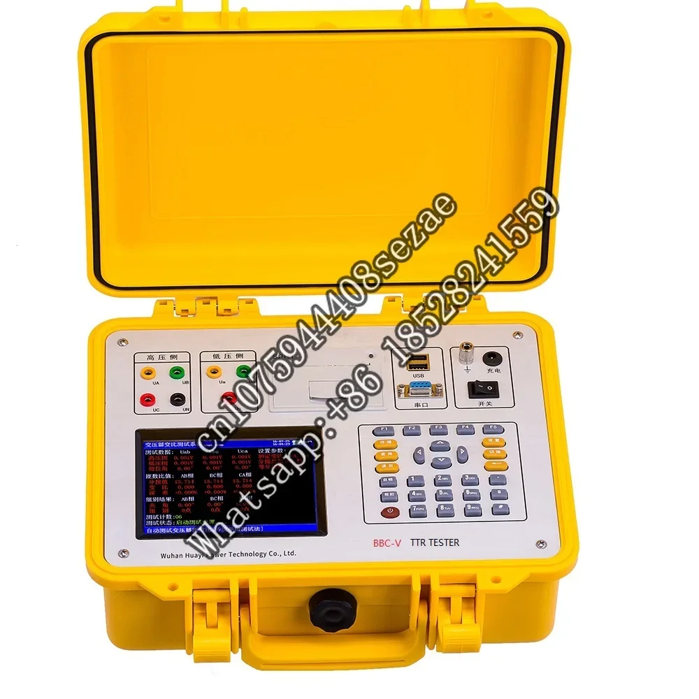 High Accuracy 1-10000 Transformer Turn Ratio Tester Wuhan Supplier 0.2 Level TTR  Price