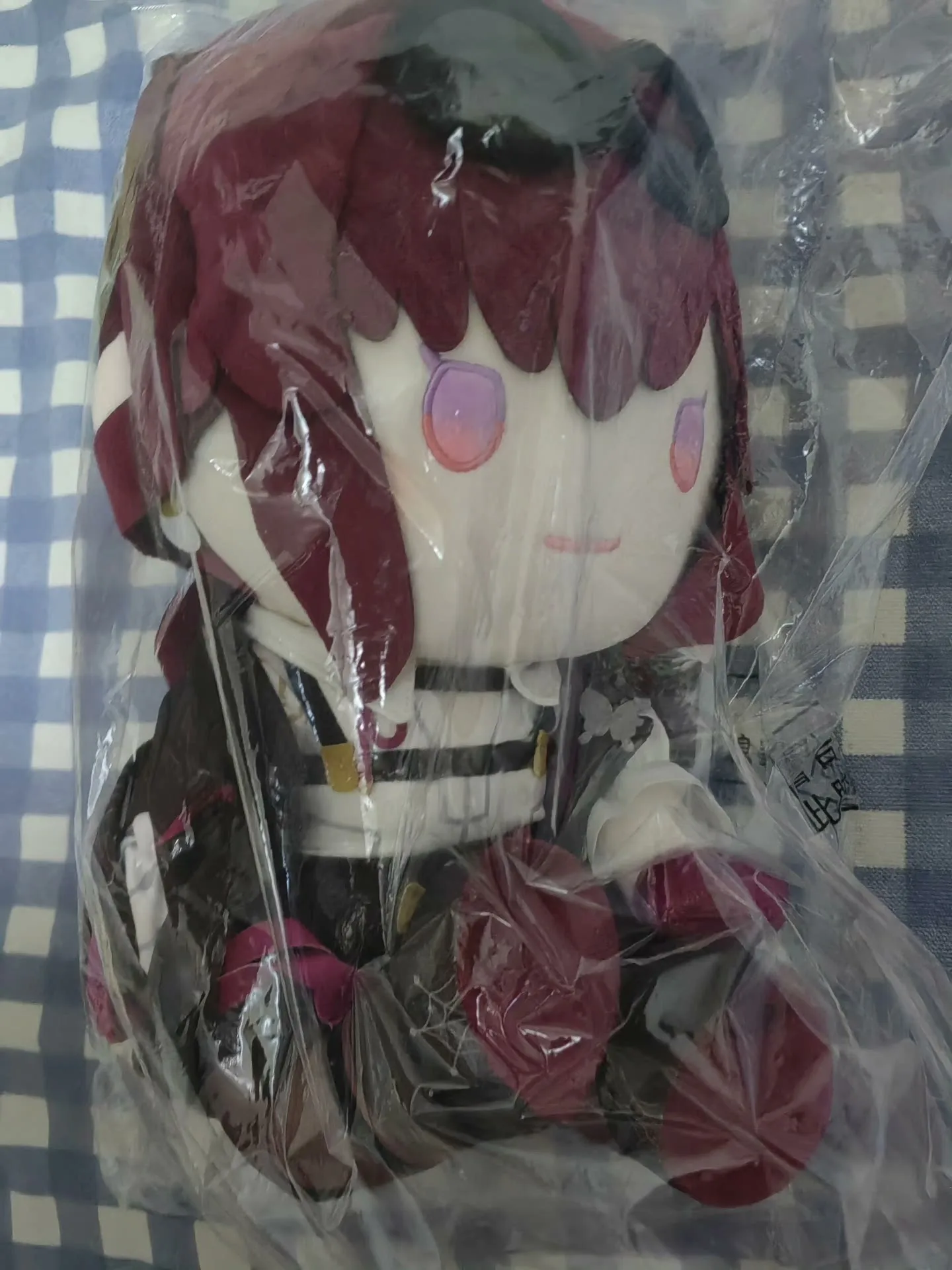 

2025 New In Stock Official Honkai Star Rail Figure Sitting Plush Kafka 35cm
