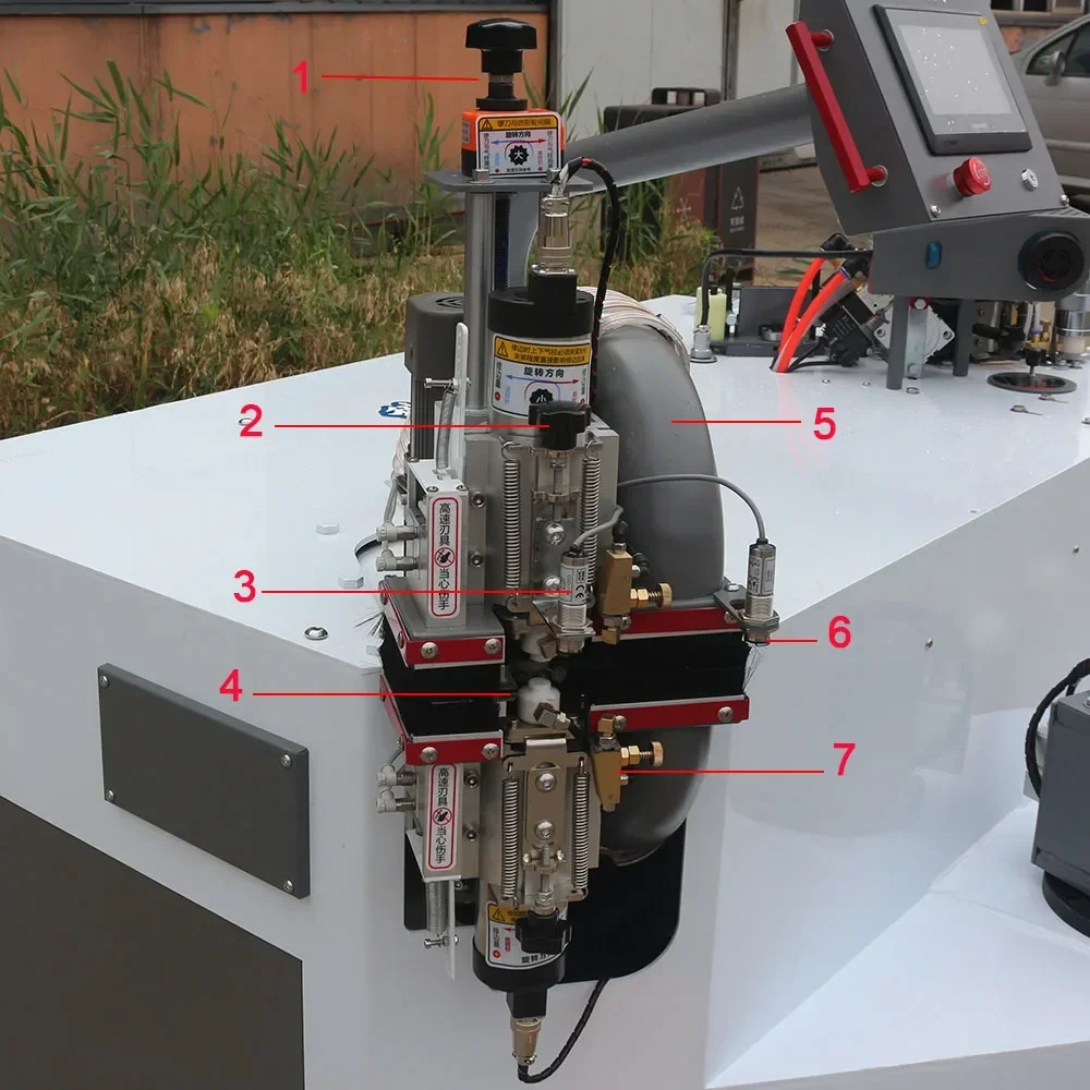 China Auto Curve Kantenanleimmaschine Holzbearbeitung Melamin Kantenanleimmaschine Automatische Kurvenkantenanleimmaschine