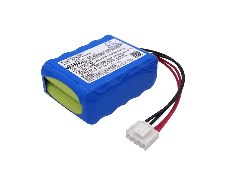 GreenBatteryPowerCameronSino 2000mAh 12.0V 24.0Wh Medical Ni-MH Battery for EDANINS ECG-1A,SPRING ECG-901B,Biomed HYHB-1172,Eton