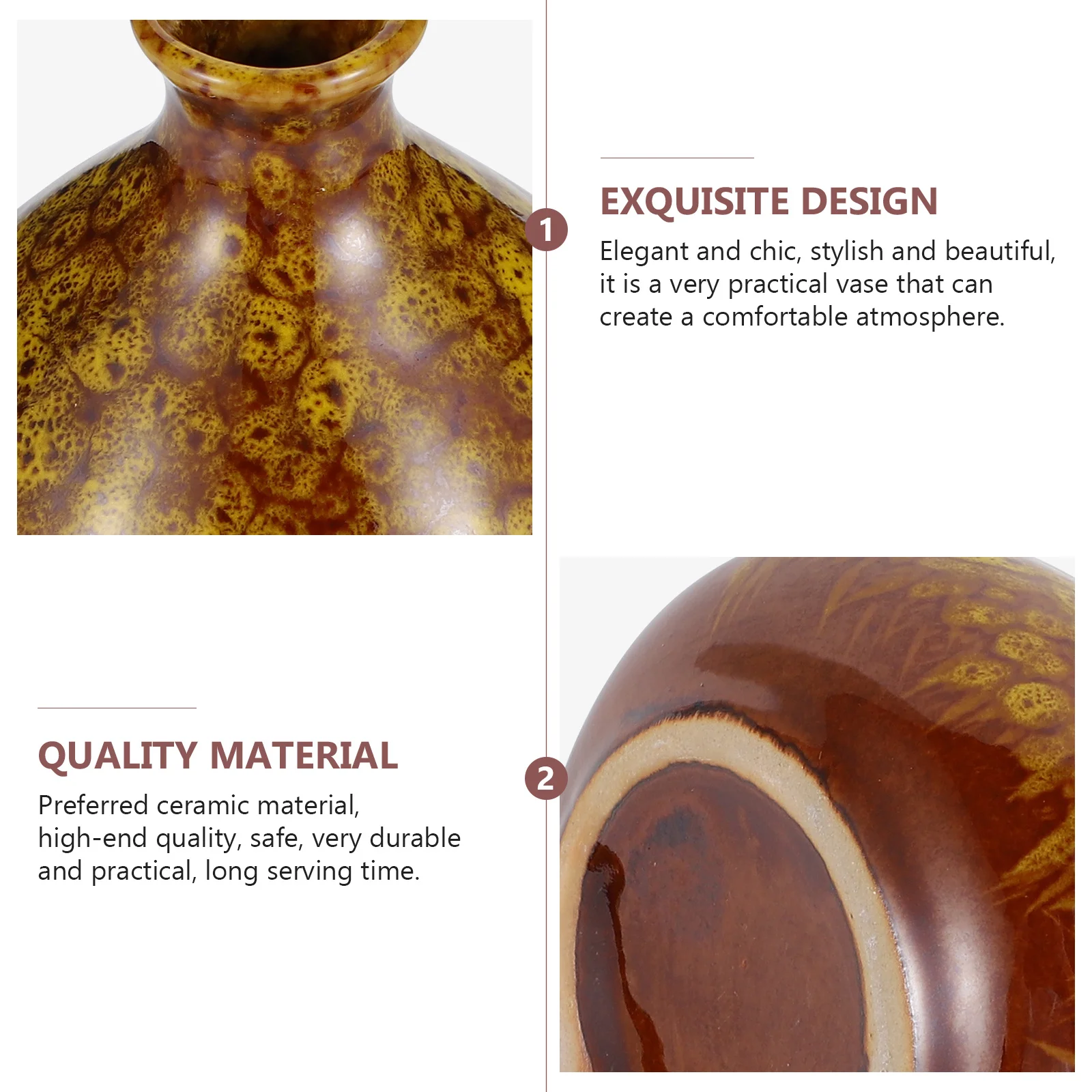 

Desktop Vase Vases for Decor Modern Small Flower Unique Rustic Decorative Aesthetic Hydroponic Creative Arrangement