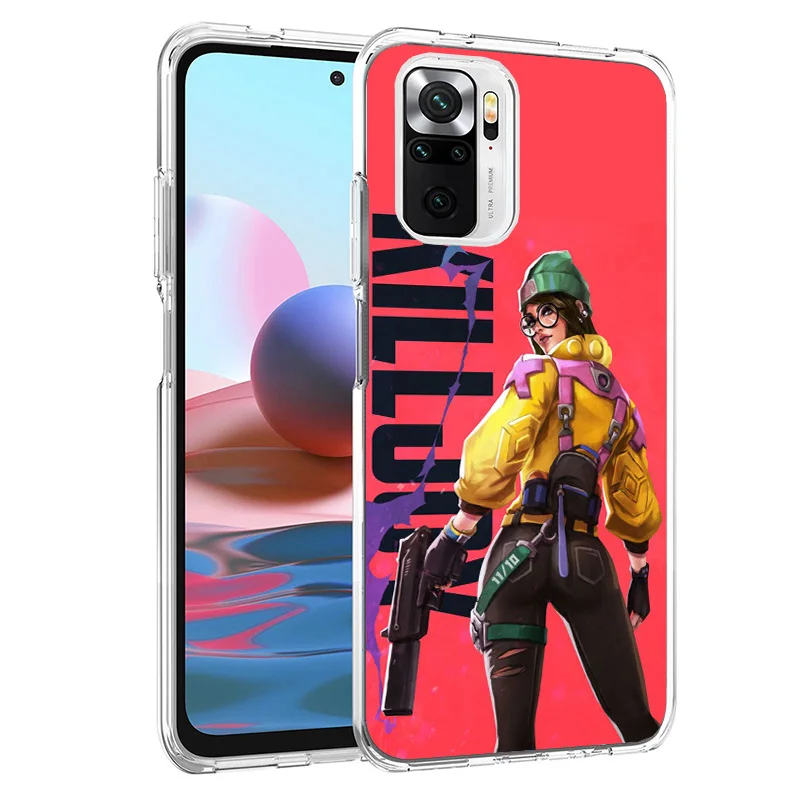 alorant Killjoy Phone Case For Xiaomi Redmi 12 12C 10 10C 10A 9 9A 9C 9T 8 8A 7 7A 6 Pro 6A K70 K60 K40 K20 S2 Print Cover