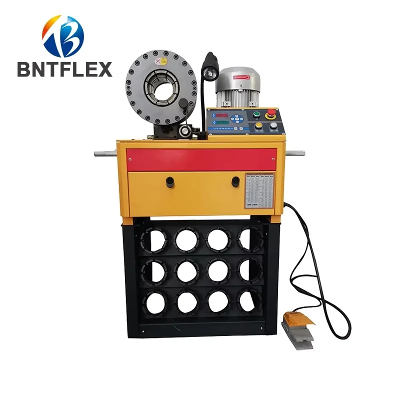 Newest 2-Inch Digital Hydraulic Hose Crimping Machine Numerical Design for Efficient Rubber Product Pressing