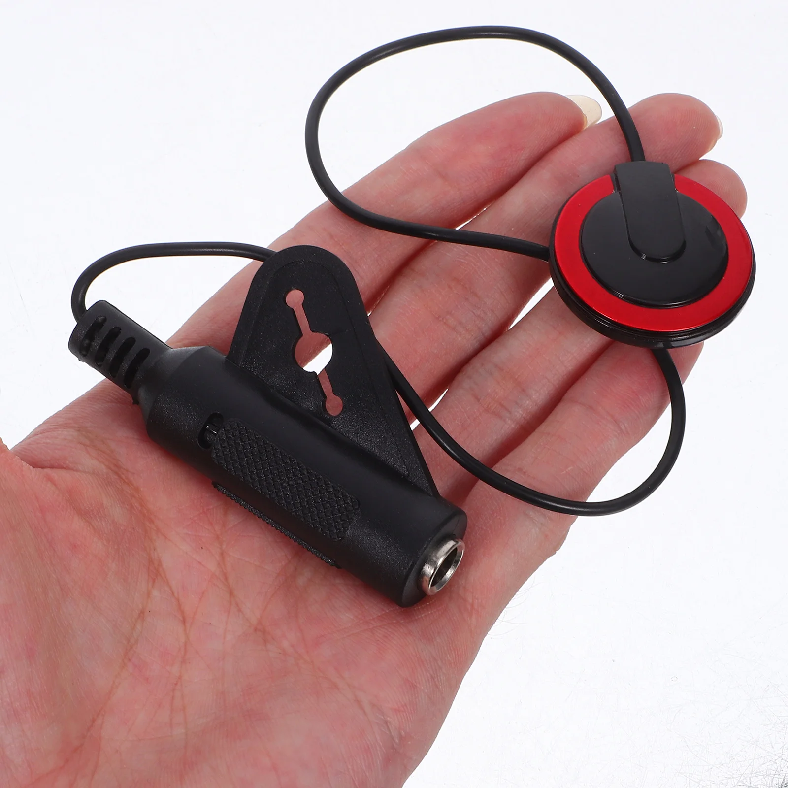 

2 Pcs Guitar Pickups Soundhole Acoustic Instrument Microphone Erhu Piezo Contact Accessory