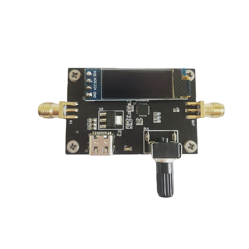 GS-AT6-M Digital RF Attenuator Module HMC624A 0.5dB Step Accuracy with Type-C Interface and Attenuation Strength Display