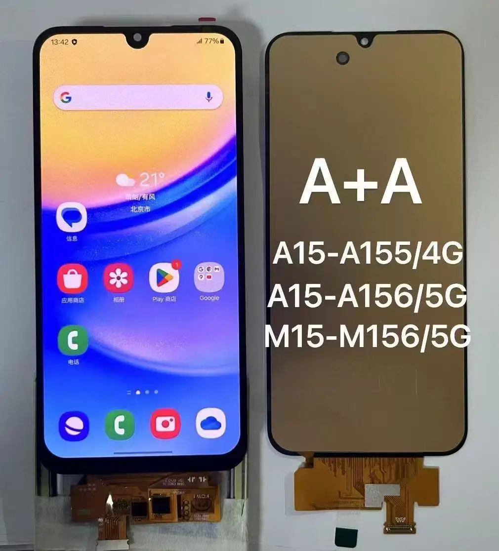 

Test For Samsung Galaxy A15 4G A155 LCD Display Touch Screen Digitizer Assembly For Galaxy A15 5G A156 LCD Replacement Repair