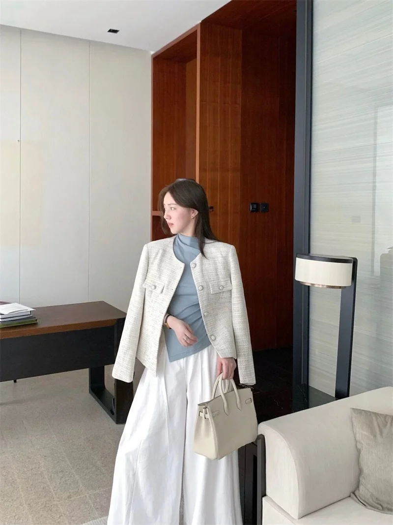 Nowe damskie kurtki wiosenno-jesienne, modny kardigan w stylu wiatru, luźny płaszcz z paskiem, teksturowany, elegancki, casualowy damski garnitur, płaszcz, top.