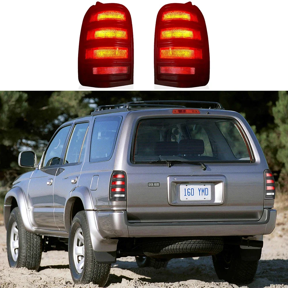 Car Rear Lamps Turn Signal Light Reverse Light Brake Light For Toyota 4Runner Taillights 1996-2002 Modified Taillights Assembly