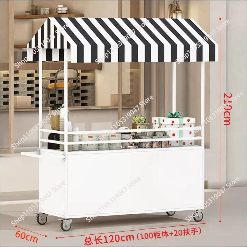 Outdoor stall trolley Night market Mobile stall Snack car Food truck Commercial float Market stall Truck