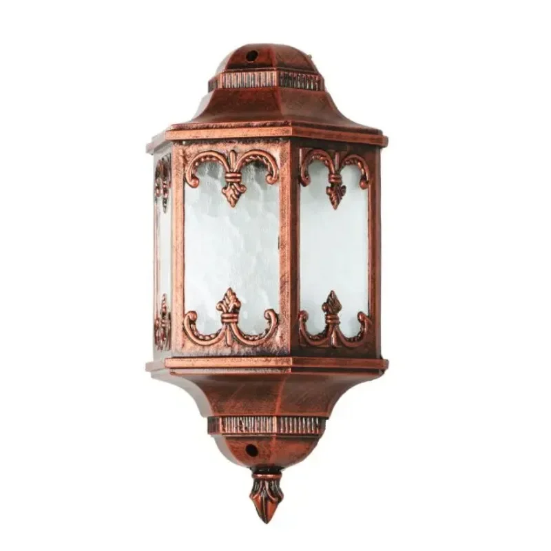 

European Outdoor Waterproof Garden Aisle Antique Garden Villa Terrace Led Wall Lamp