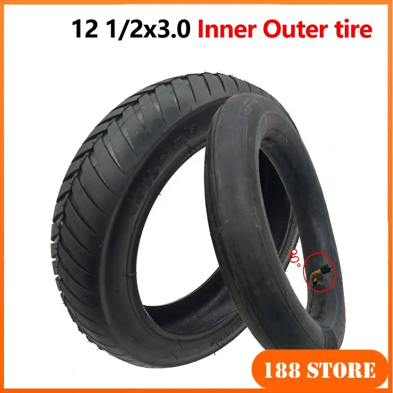 

Hot sales Electric vehicle outer tire 12 1/2x3.0 thick inner and outer tire inflatable tire 12.5 inch inner tube outer tire