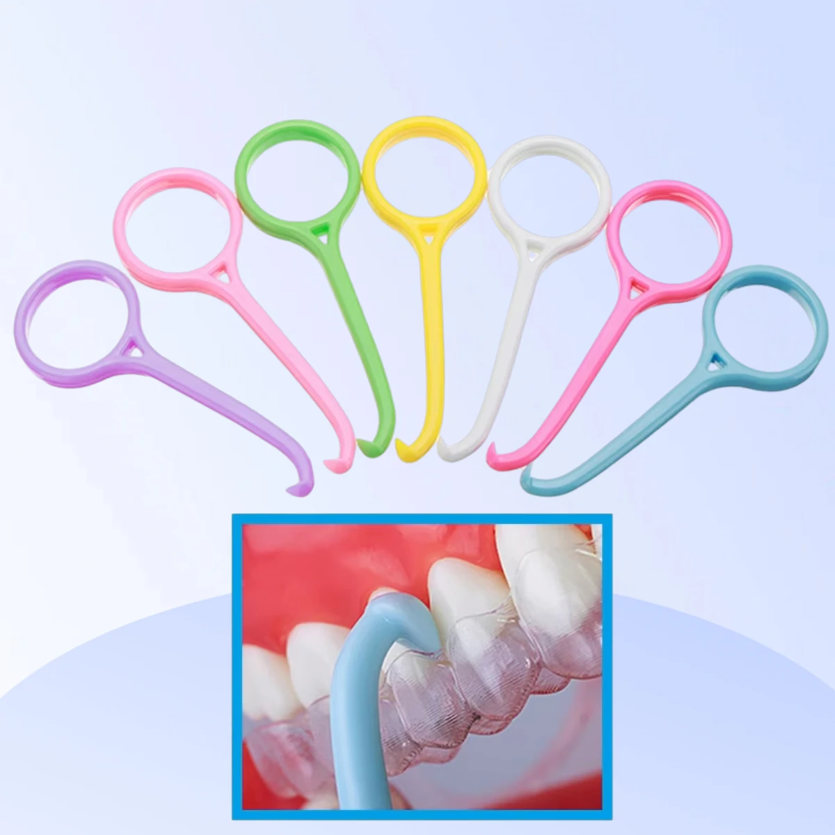 

10 шт., зубной съемник, невидимые брекеты, экстрактор, кронштейн, ортодонтический зубной крючок, стоматологические инструменты, стоматолог