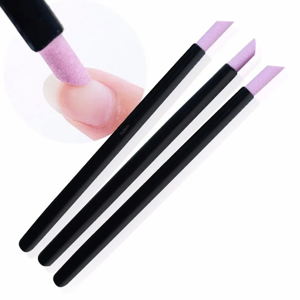 Trimmer Dead Skin Remover Nail Polish Pen Manicure Stick Quartz Nail Skin Grinding Pen Cuticle Remover Nail Files Manicure Tools