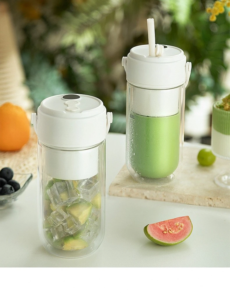 

Double layer, cold insulation, portable, juicer, wireless, small