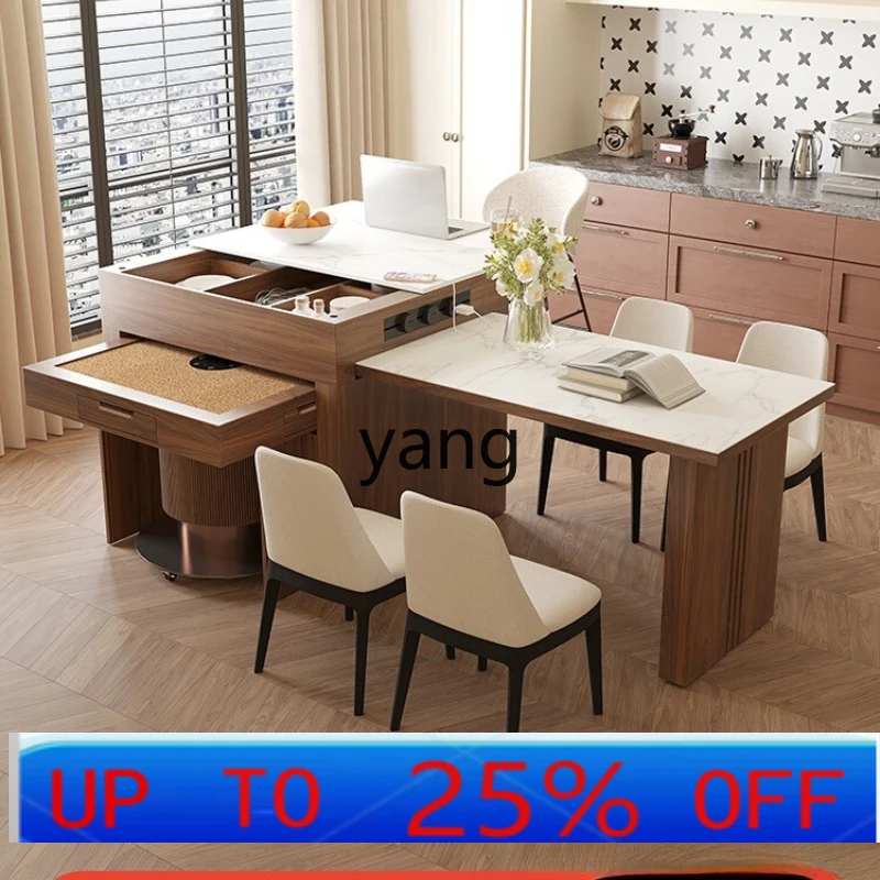 

LTT mahjong table automatic household island table integrated retractable multi-function guide table