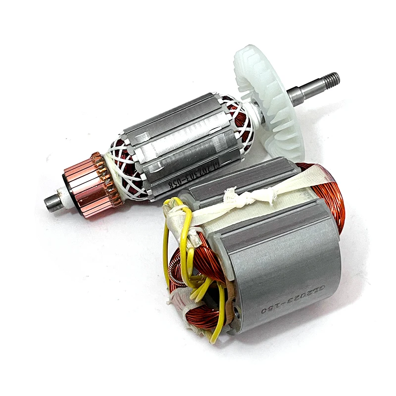 AC220-240V Armature Replacement Accessories for Hitachi G15SA2 Angle Grinder Armature Rotor Anchor Stator Coil Power Tools