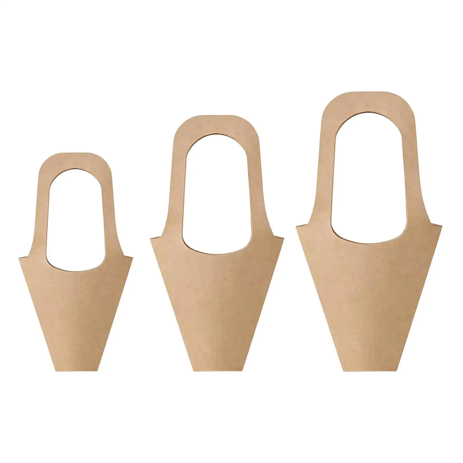 

Bouquet Bags 20 Pieces Cone Wrapping Baskets With Handle Flower Wrapping Bags For Wedding Birthday Party Graduation Holiday