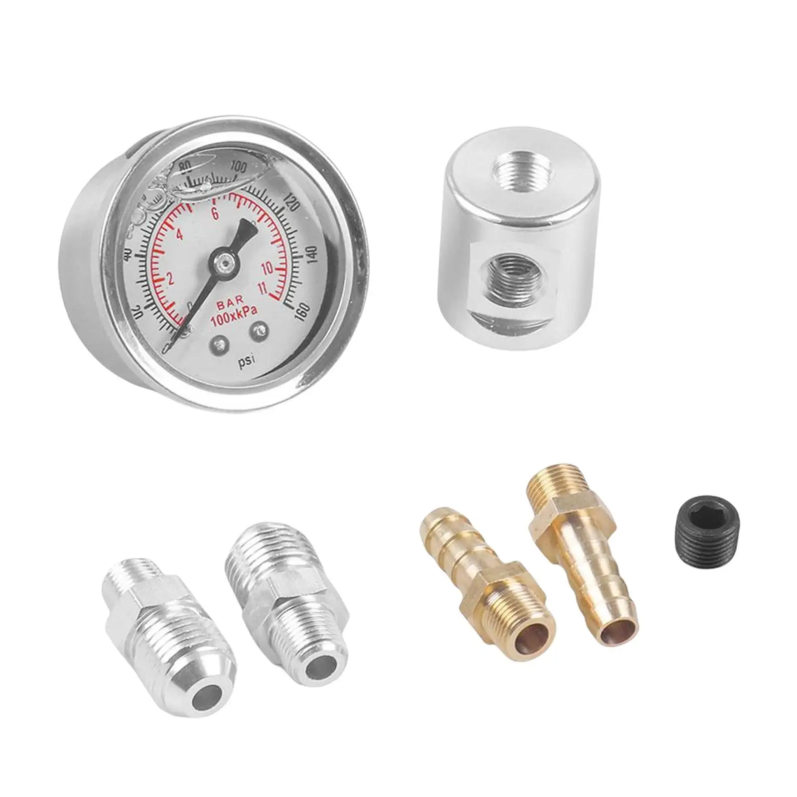 Fuel Pressure Gauge 1/8 NPT Premium Replaces Sensor Fit for Honda '88-'00