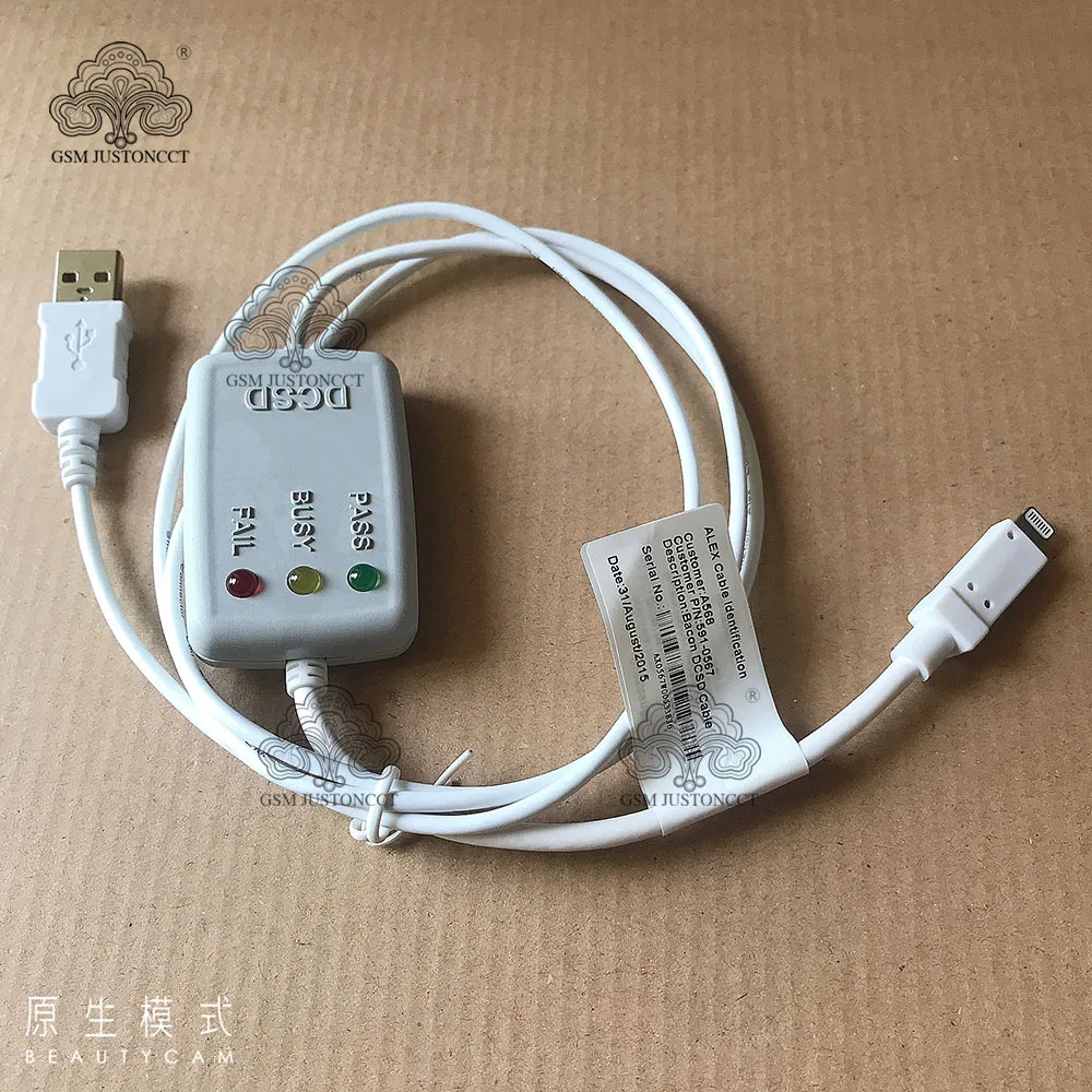 DCSD Alex Data Cable, Engineering Serial Port Cable, Read Write, Nand Data Transfer for iPhone 6S,7,7P,8,8P,X,iPad MagicoCFG