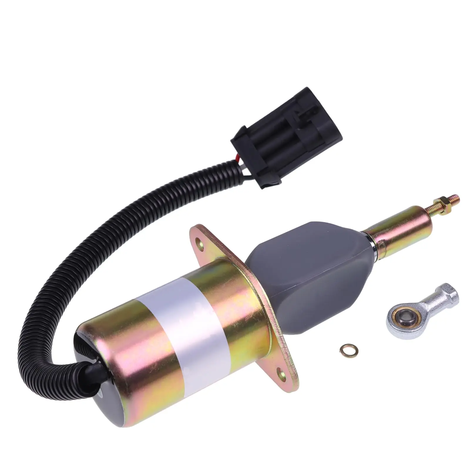 

24V Fuel Shutdown Solenoid 3939019 87420948 87420949 SA-4889-24 for Engine C & B 5.9L & 8.3L Diesel Engine Parts
