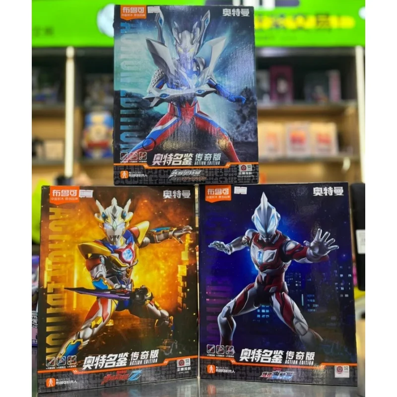 

В наличии Blokees Ultraman Аниме Фигурки Легендарное издание Ultraman Noa Сборка Фигурки Коллекция Куклы Настольный Орнамент