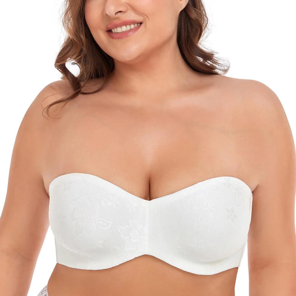 Nieuwe Big Size Strapless Beha Push Up Padded Bras Vrouwelijke Ondergoed Naadloze Bralette Zonder Bandjes Dames Lingerie B C D E F G H